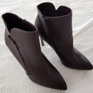 BCBGeneration, Women’s Huston Faux Leather, Heel Booties, 8.5M